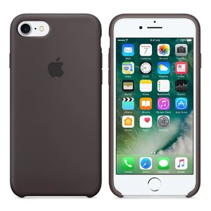 Силіконовий чохол Apple Silicone Case Cocoa (MMX22) для iPhone SE 3 | SE 2 | 8 | 7 - Фото 4