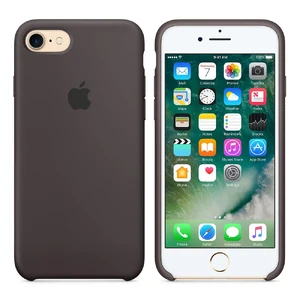 Силіконовий чохол Apple Silicone Case Cocoa (MMX22) для iPhone SE 3 | SE 2 | 8 | 7 - Фото 5