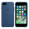 Силиконовый чехол Apple Silicone Case Ocean Blue (MMWW2) для iPhone SE 3 | SE 2 | 8 | 7 - Фото 2
