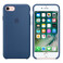 Силиконовый чехол Apple Silicone Case Ocean Blue (MMWW2) для iPhone SE 3 | SE 2 | 8 | 7 - Фото 6