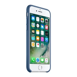 Силіконовий чохол Apple Silicone Case Ocean Blue (MMWW2) для iPhone SE 3 | SE 2 | 8 | 7 - Фото 7