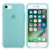 Силиконовый чехол Apple Silicone Case Sea Blue (MMX02) для iPhone 7/8/SE 2020 - Фото 4