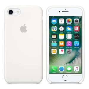 Силіконовий чохол Apple Silicone Case White (MMWF2) для iPhone SE 3 | SE 2 | 8 | 7 - Фото 4