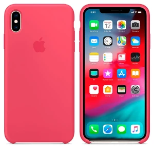 Силіконовий чохол Apple Silicone Case Hibiscus (MUJP2) для iPhone XS Max - Фото 3