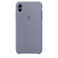 Силиконовый чехол Apple Silicone Case Lavender Gray (MTFH2) для iPhone XS Max MTFH2 - Фото 1