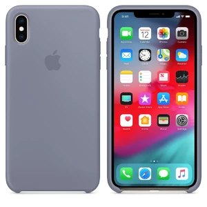 Силиконовый чехол Apple Silicone Case Lavender Gray (MTFC2) для iPhone XS | X - Фото 2