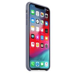Силиконовый чехол Apple Silicone Case Lavender Gray (MTFC2) для iPhone XS | X - Фото 5
