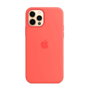Силіконовий чохол Apple Silicone Case MagSafe Pink Citrus (MHL03) для iPhone 12 | 12 Pro - Фото 2