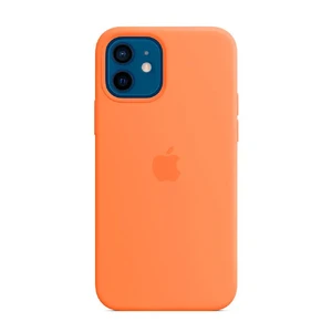 Силіконовий чохол Apple Silicone Case MagSafe Kumquat (MHKY3) для iPhone 12 | 12 Pro MHKY3 - Фото 1