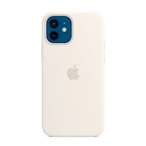 Силіконовий чохол Apple Silicone Case MagSafe White (MHL53) для iPhone 12 | 12 Pro MHL53 - Фото 1