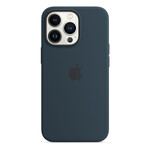 Силіконовий чохол Apple Silicone Case MagSafe Abyss Blue (MM2J3) для iPhone 13 Pro