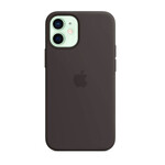Силиконовый чехол Apple Silicone Case MagSafe Black (MHKX3) для iPhone 12 mini
