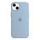 Силиконовый чехол Apple Silicone Case MagSafe Blue Fog (MN5W3) для iPhone 13 mini MN5W3 - Фото 1