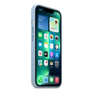 Силіконовий чохол Apple Silicone Case MagSafe Blue Fog (MN653) для iPhone 13 Pro - Фото 3