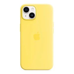 Силиконовый чехол Apple Silicone Case MagSafe Canary Yellow (MQU73) для iPhone 14 | 13 MQU73 - Фото 1