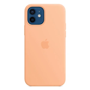 Силиконовый чехол Apple Silicone Case MagSafe Cantaloupe (MK023) для iPhone 12 | 12 Pro MK023 - Фото 1