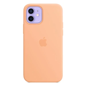 Силиконовый чехол Apple Silicone Case MagSafe Cantaloupe (MK023) для iPhone 12 | 12 Pro - Фото 2