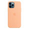 Силіконовий чохол Apple Silicone Case MagSafe Cantaloupe (MK073) для iPhone 12 Pro Max - Фото 2