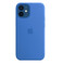 Силіконовий чохол Apple Silicone Case MagSafe Capri Blue (MJYU3) для iPhone 12 mini - Фото 2