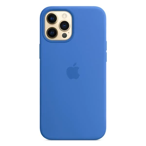 Силіконовий чохол Apple Silicone Case MagSafe Capri Blue (MK043) для iPhone 12 Pro Max - Фото 2