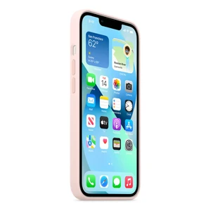 Силиконовый чехол Apple Silicone Case MagSafe Chalk Pink (MM283) для iPhone 13 - Фото 3