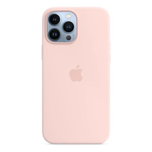 Силіконовий чохол Apple Silicone Case MagSafe Chalk Pink (MM2R3) для iPhone 13 Pro Max - Фото 3
