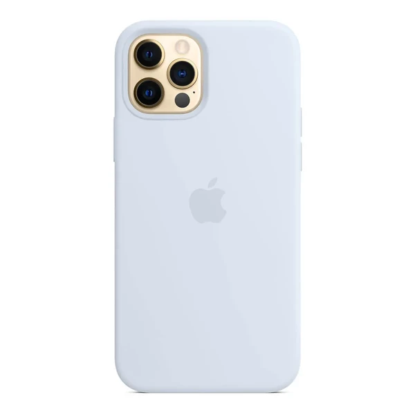 Силіконовий чохол Apple Silicone Case MagSafe Cloud Blue (MKTY3) для iPhone 12 Pro Max