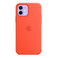 Силиконовый чехол Apple Silicone Case MagSafe Electric Orange (MKTN3) для iPhone 12 mini MKTN3 - Фото 1