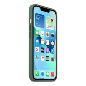 Силіконовий чохол Apple Silicone Case MagSafe Eucalyptus (MN5Y3) для iPhone 13 mini - Фото 3