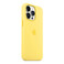 Силиконовый чехол Apple Silicone Case MagSafe Lemon Zest (MN663) для iPhone 13 Pro - Фото 2