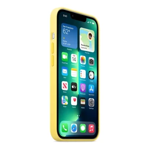 Силиконовый чехол Apple Silicone Case MagSafe Lemon Zest (MN6A3) для iPhone 13 Pro Max - Фото 3