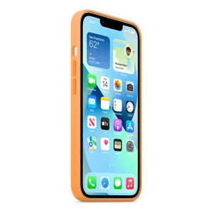 Силіконовий чохол Apple Silicone Case MagSafe Marigold (MM243) для iPhone 13 - Фото 3