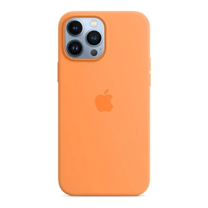 Силиконовый чехол Apple Silicone Case MagSafe Marigold (MM2M3) для iPhone 13 Pro Max - Фото 3