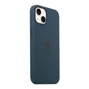 Силиконовый чехол Apple Silicone Case MagSafe Abyss Blue (MM213) для iPhone 13 mini - Фото 2