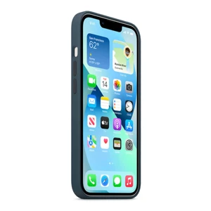 Силиконовый чехол Apple Silicone Case MagSafe Abyss Blue (MM213) для iPhone 13 mini - Фото 3