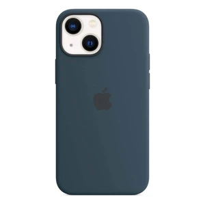 Силиконовый чехол Apple Silicone Case MagSafe Abyss Blue (MM213) для iPhone 13 mini MM213 - Фото 1