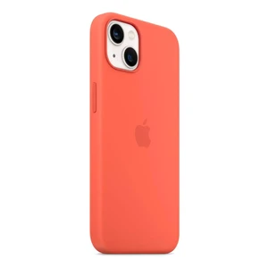Силіконовий чохол Apple Silicone Case MagSafe Nectarine (MN603) для iPhone 13 mini - Фото 2