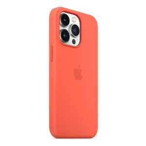 Силіконовий чохол Apple Silicone Case MagSafe Nectarine (MN683) для iPhone 13 Pro - Фото 2