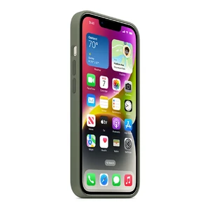 Силіконовий чохол Apple Silicone Case MagSafe Olive (MQUD3) для iPhone 14 Plus - Фото 3