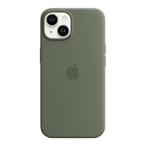 Силіконовий чохол Apple Silicone Case MagSafe Olive (MQUD3) для iPhone 14 Plus MQUD3 - Фото 1