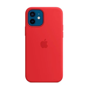 Силиконовый чехол Apple Silicone Case MagSafe (PRODUCT)RED (MHL63) для iPhone 12 | 12 Pro MHL63 - Фото 1