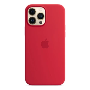 Силиконовый чехол Apple Silicone Case MagSafe (PRODUCT)RED (MM2V3) для iPhone 13 Pro Max - Фото 2