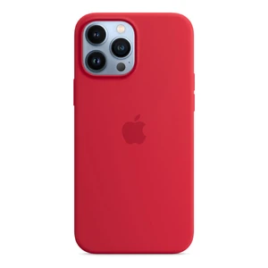 Силиконовый чехол Apple Silicone Case MagSafe (PRODUCT)RED (MM2V3) для iPhone 13 Pro Max - Фото 3