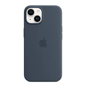 Силиконовый чехол Apple Silicone Case MagSafe Storm Blue (MPRV3) для iPhone 14 | 13