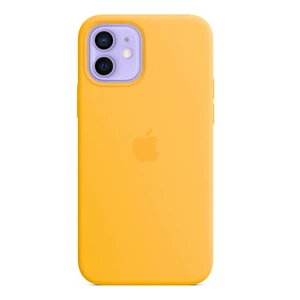 Силіконовий чохол Apple Silicone Case MagSafe Sunflower (MKTM3) для iPhone 12 mini MKTM3 - Фото 1