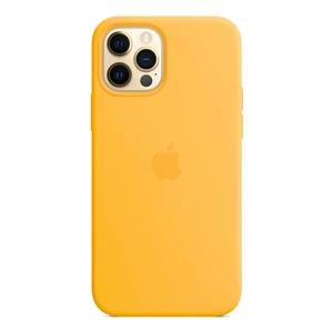 Силиконовый чехол Apple Silicone Case MagSafe Sunflower (MKTW3) для iPhone 12 Pro Max MKTW3 - Фото 1