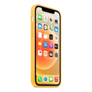 Силіконовий чохол Apple Silicone Case MagSafe Sunflower (MKTQ3) для iPhone 12 | 12 Pro - Фото 5