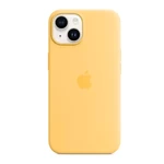 Силіконовий чохол Apple Silicone Case MagSafe Sunglow (MPT23) для iPhone 14 | 13