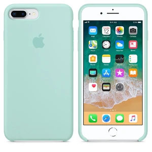 Силиконовый чехол Apple Silicone Case Marine Green (MRRA2) для iPhone 8 Plus | 7 Plus - Фото 3