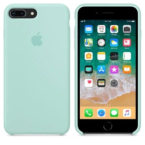 Силиконовый чехол Apple Silicone Case Marine Green (MRRA2) для iPhone 8 Plus | 7 Plus - Фото 4